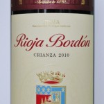 Rioja Bordón Crianza 2010
