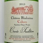Château Bladinières Cahors 2013