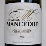 Château Mancèdre Pessac-Léognan 2012