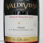 ValdiVieso Single Valley Lot Syrah 2014