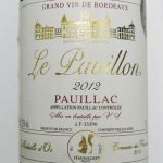 Le Pavillon Pauillac 2012