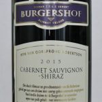 Burgershof Cabernet Sauvignon Shiraz 2015