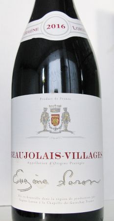 Eugène Loron Beaujolais-Villages 2016