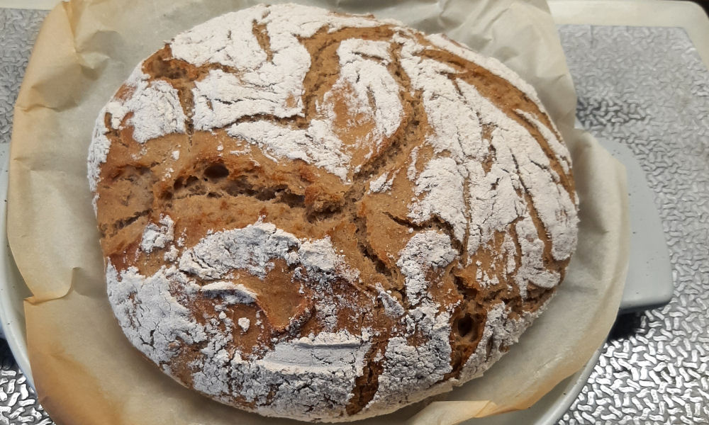enz Leerling roem Brood uit de broodkom van KitchenAid - Culinette - De lekkerste recepten.